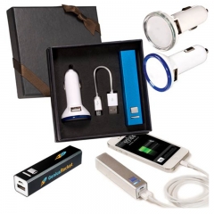 Travel Car Charger, Power Bank Sets