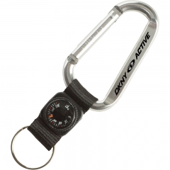 Carabiner Compass thermometer Key Chains