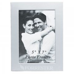 Brushed Aluminum Split Photo Frames