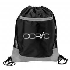 2 Tone Drawstring Backpack Bag