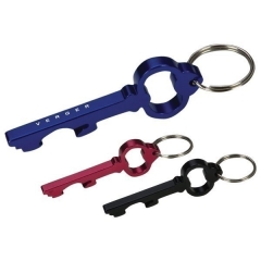 Key Shape Bottle Opener Key Ring