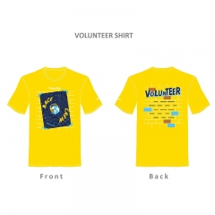 Volunteer shirt  BRIGHT YELLOW