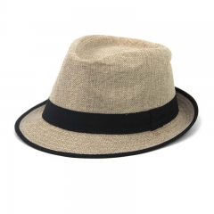 Nature Straw Hat with Imprint Band