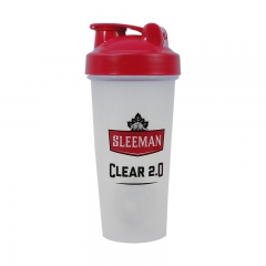 BPA free Plastic Shaker Bottle with Mixer