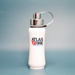 Stainless Steel Water Bottle With Handle Strap