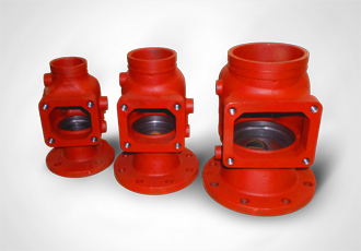 Dry pipe valve body