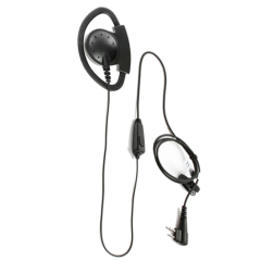 360 degree Adjustable D shape earhook for two ear suitable using earphone