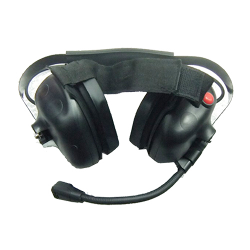 Neckband Headset with quick release PTT cable