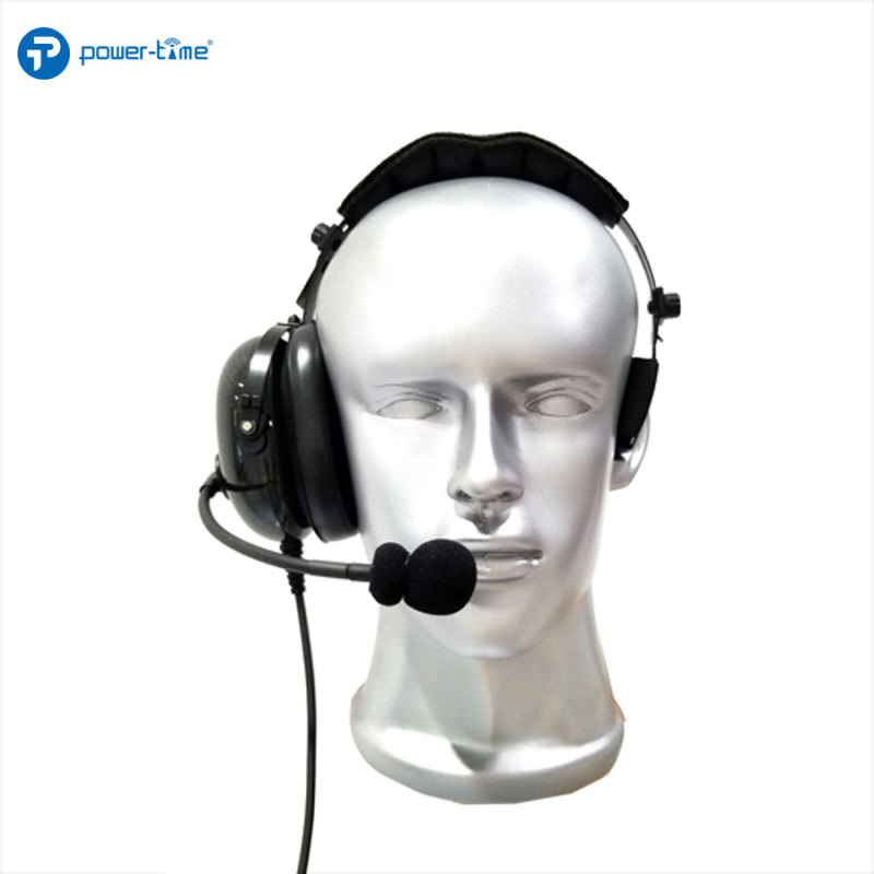 Single sided headset / noise-cancelling headset