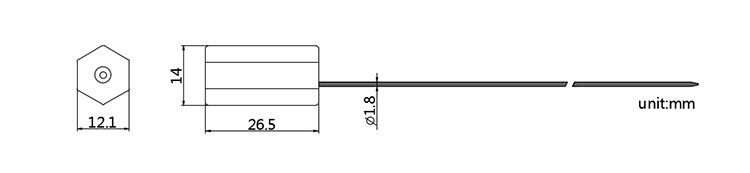 cable seal with test CAD