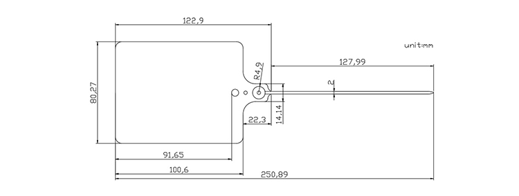 plastic truck seals CAD