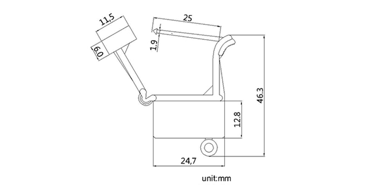 Tamper evident padlock seals high security padlock seal CAD