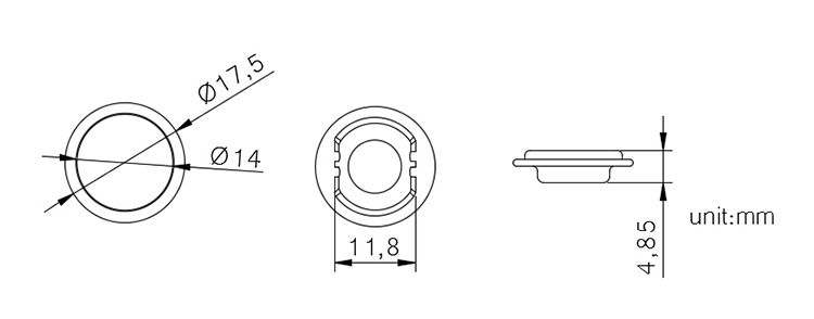 Gas meter security seal cheap price twist water meter seal cad