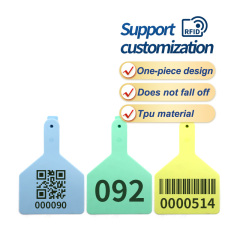 JCET018 livestock blank cattle ear tags