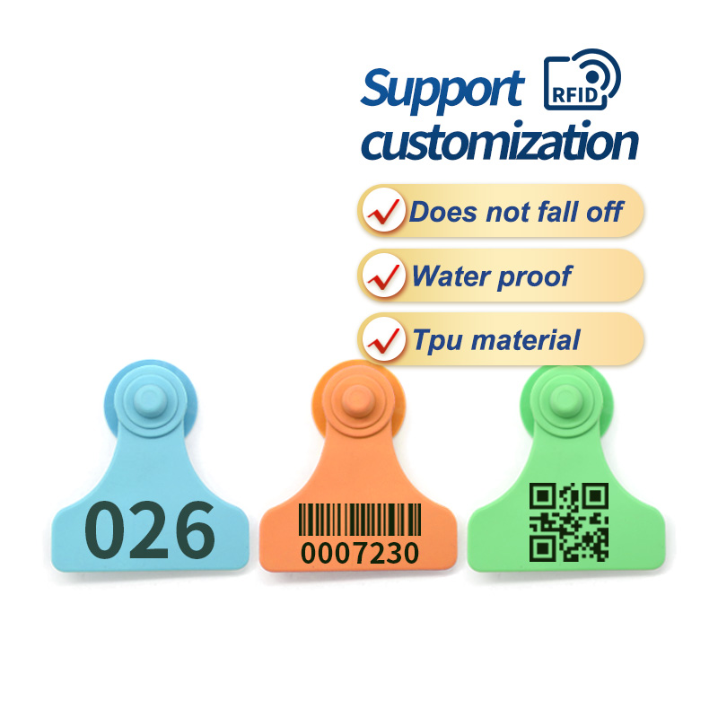 JCET025 ear tag for goat by laser method