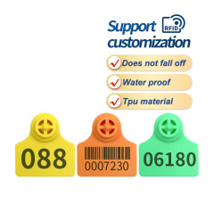 JCET031 laser marking ear tag for pigs