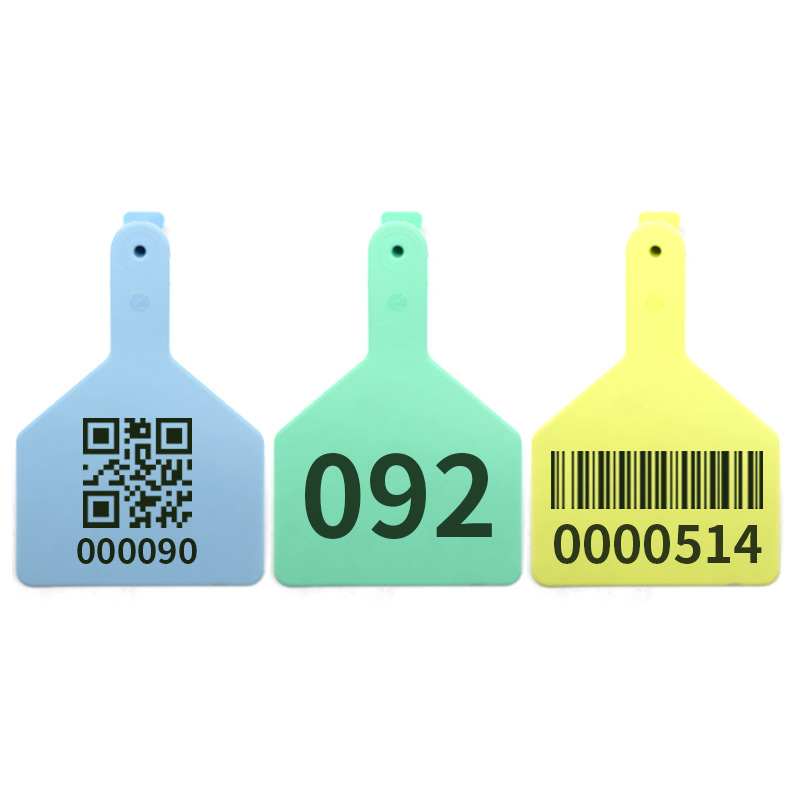 JCET018 livestock blank cattle ear tags