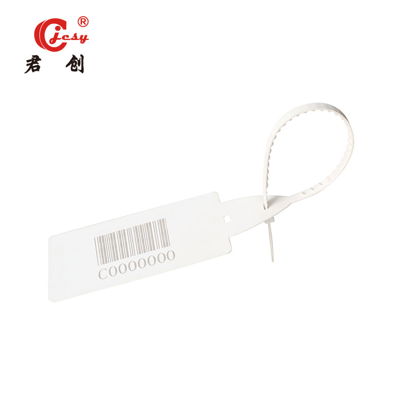 Custom barcode plastic security seal JCPS114