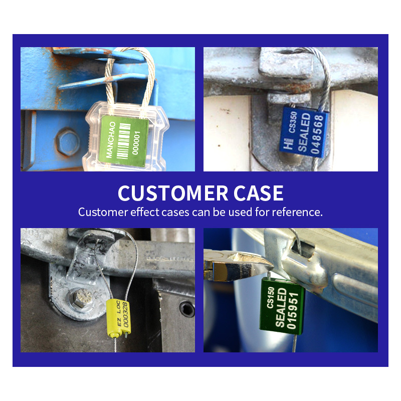 Aluminium alloy container cable seals JCCS008
