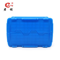 JCTB002 Supermarket use plastic storage turnover industrial plastic boxes with attached lid