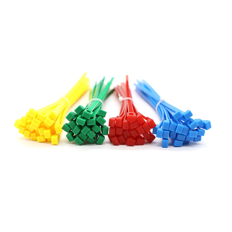 different colors of identification reusable cable ties