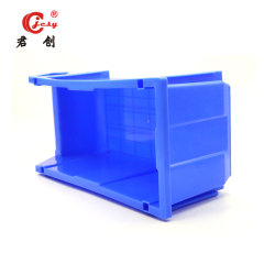 plastic stackable small parts storage box bin