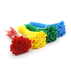 different colors of identification reusable cable ties