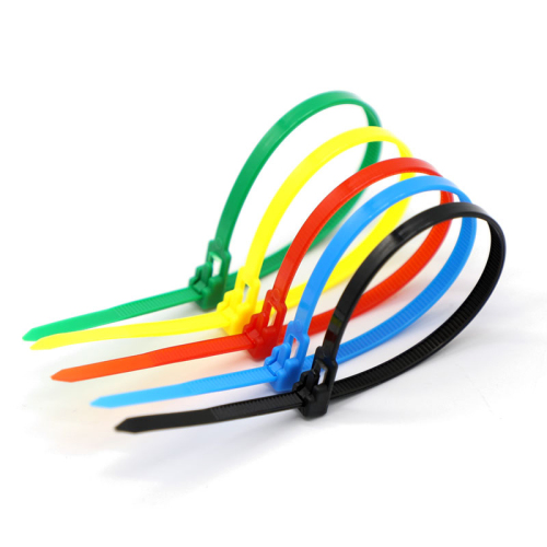 different colors of identification reusable cable ties