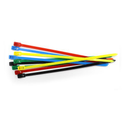 different colors of identification reusable cable ties