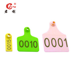 numbered large cattle ear tags for pig sheep