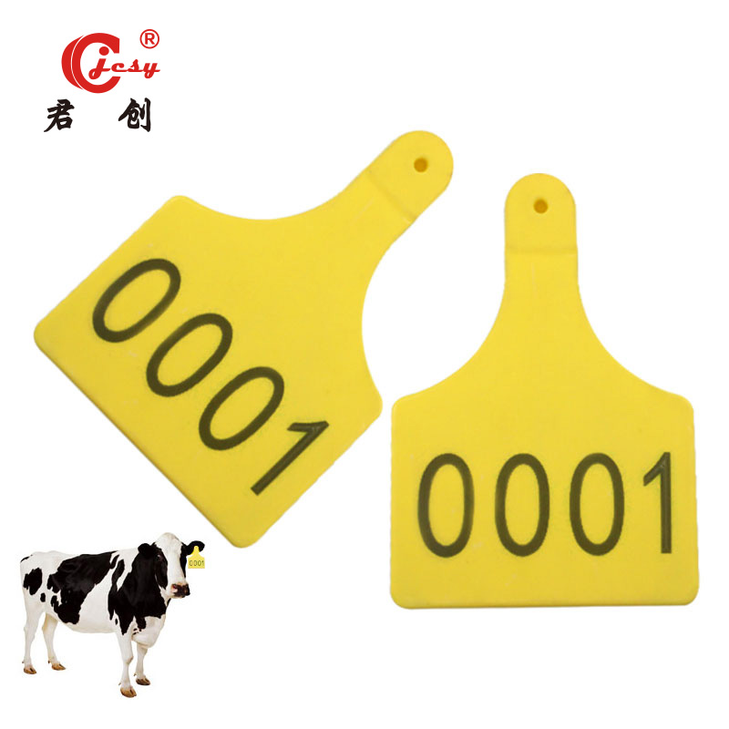 Número de etiqueta de orelha de gado animal de perfuração tag de orelha de gado