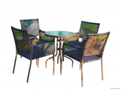 outdoor furniture rattan set table chair