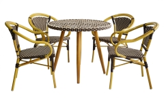 outdoor furniture rattan set table chair