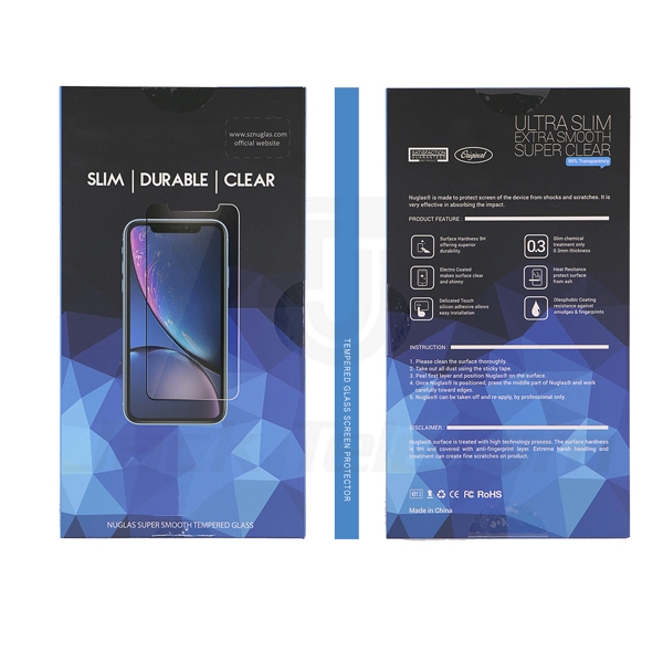 iPhone XR 5D Round Edge Full Edge To Edge Tempered Glass