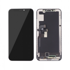 For iPhone X OLED Digitizer Assembly with Frame Replacement - Black