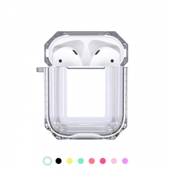 For AirPods Premium Hybrid Protective Clear Case