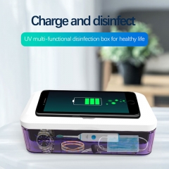 UV Sterilizer Disinfection Multi-Function Box With Wireless Charging - 01