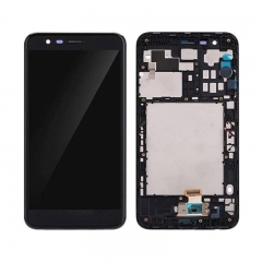 For LG K10 (2018)  LCD Screen and Digitizer Assembly with Frame Replacement