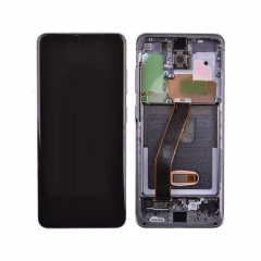 For Samsung Galaxy S20 OLED Screen and Digitizer Assembly with Frame Replacement