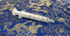 2mL Disposable Rubber-free syringes