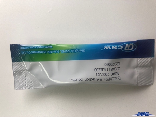 Dispersive SPE MgSO4 Extraction Pouch(magnesium sulfate 6g, sodium acetate 1.5g)