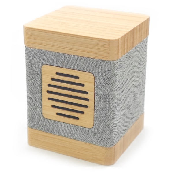 Customizable Colors - RPET bamboo Bluetooth Mini Speaker