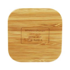 Bamboo Wireless Charger - Eco-Friendly