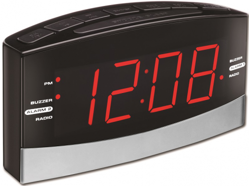 Alarm Clock PLL FM Radio With Bluetooth