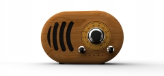 Vintage Bluetooth Speaker With FM