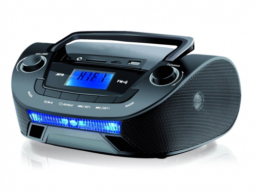 Portable Boombox With Bluetooth