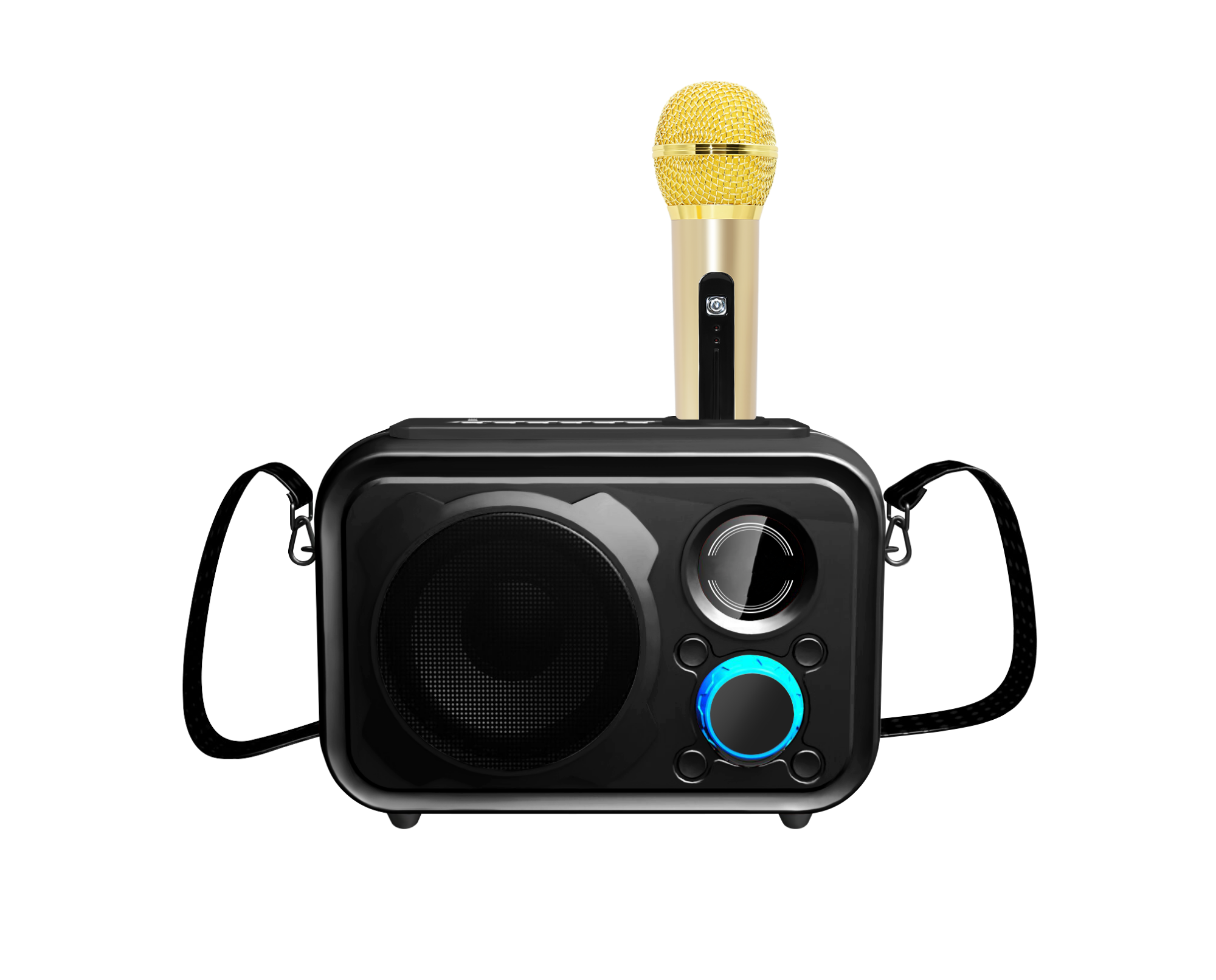 New Design Karaoke Bluetooth Speaker With Microphone,Karaoke