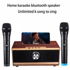 High Quality Wireless Karaoke Microphone Speak For Family Ktv