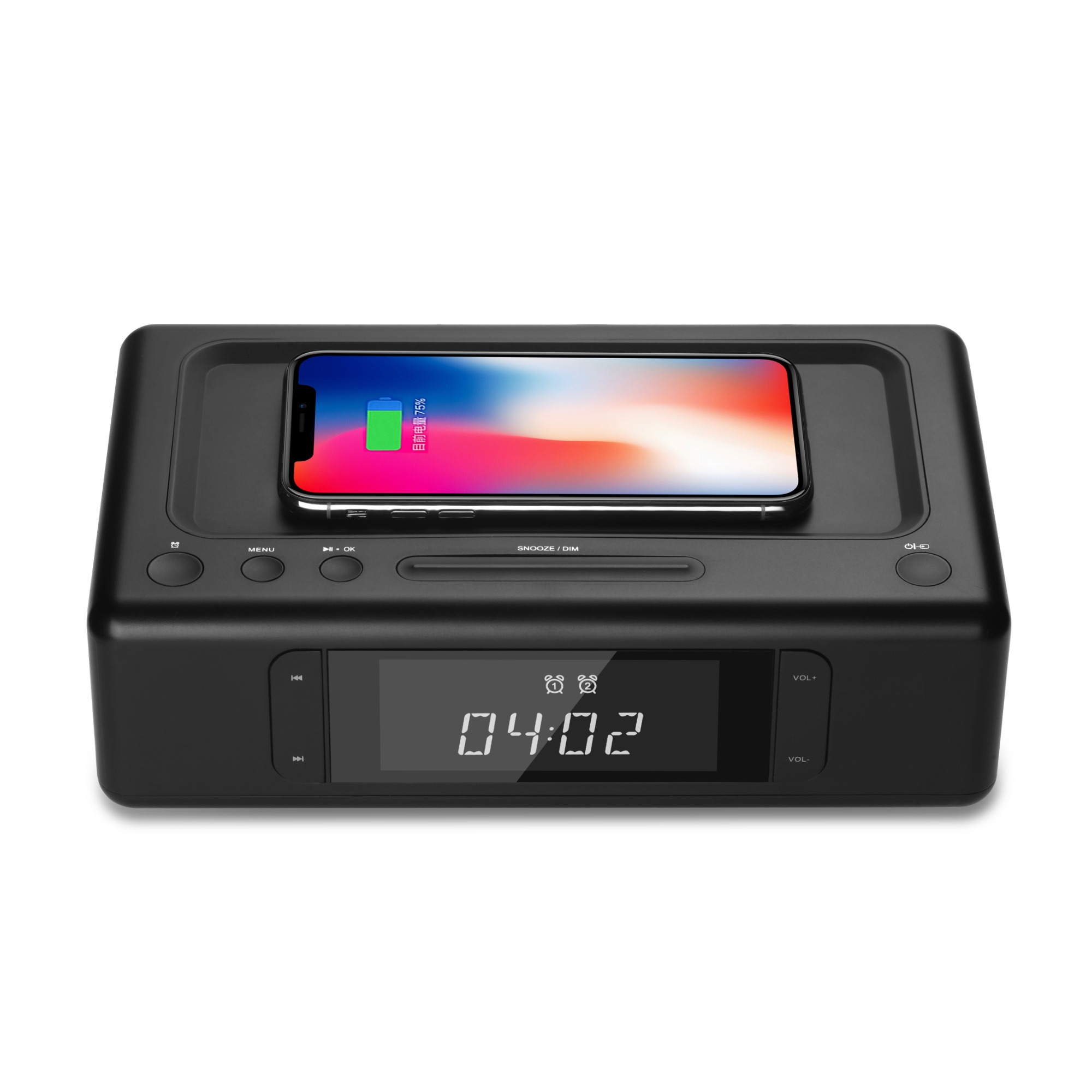 New DAB+ / FM Clock Radio With Wireless Charger,DAB Radio