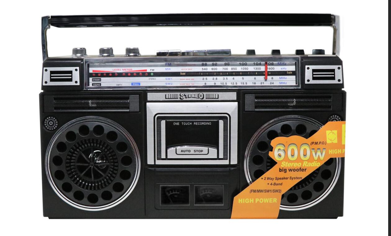 Portable Cassette Recorder FM/AM/SW1/SW2 4 Band Radio,Cassette Radio